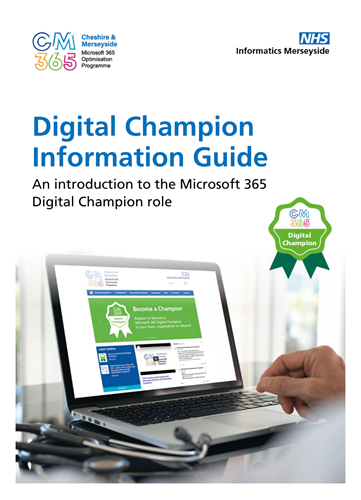 Read our Microsoft 365 Digital Champion Information Guide (opens in a new window or tab)